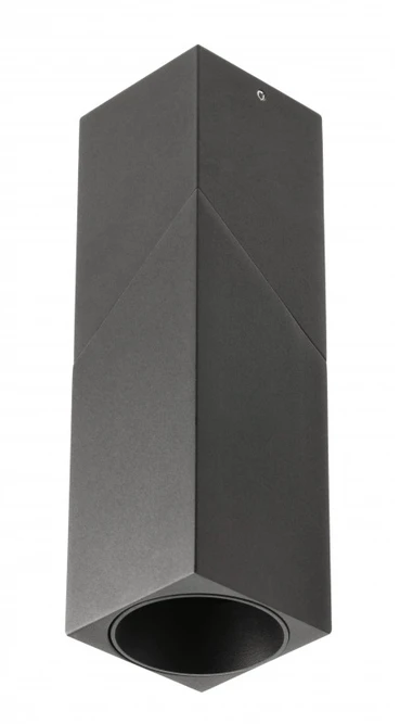 Lubinis šviestuvas GTV VIRGO ceiling luminaire, max. 250V, 50/60Hz, 57x57x152mm, IP20, max. 20W, Square, Juodas