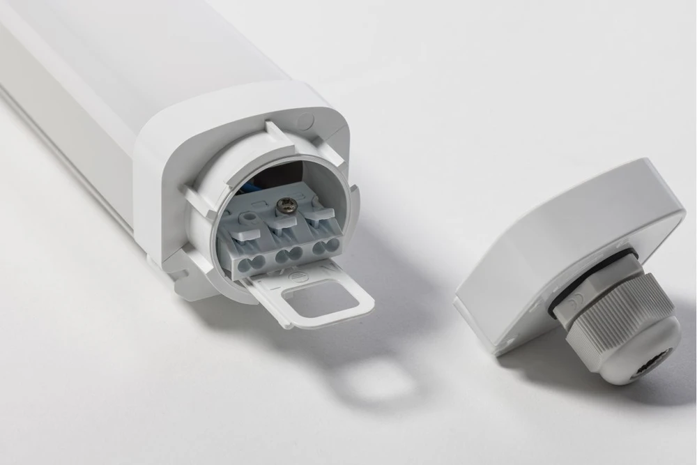 GTV Hermetiškas šviestuvas LUMIA II, LED, 50W, 6500lm, 4000K, AC220-240V, IP66, PC, Baltas