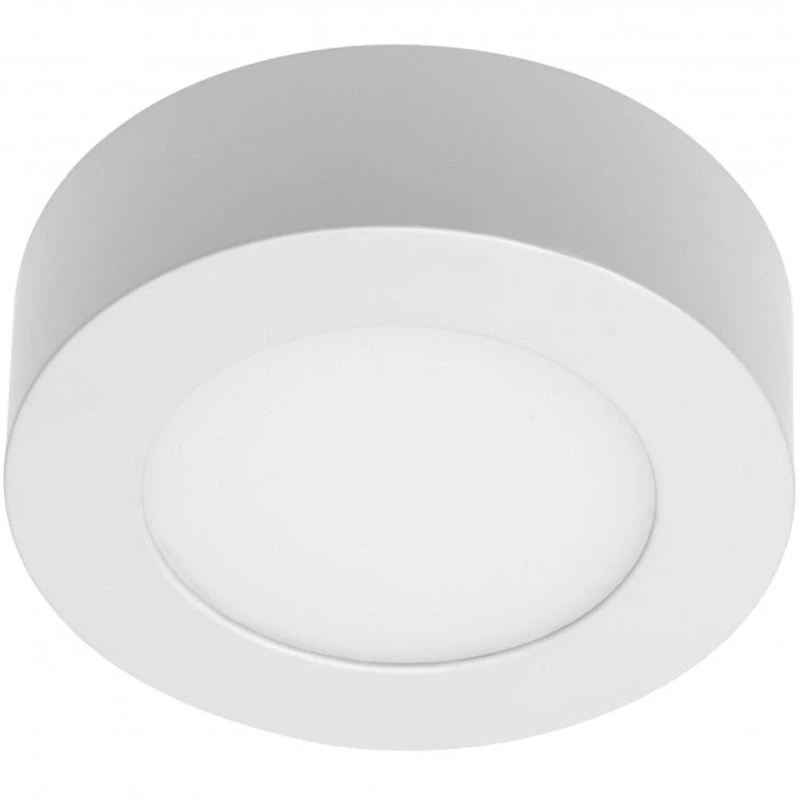 GTV 7W LED paviršinė panelė ORIS PLUS, balta, 4000K, 120mm