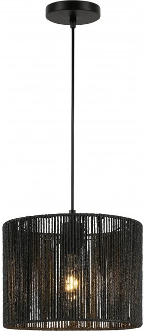 GTV Lubinis šviestuvas FORESTO, 5956, AC220-240V, 50/60Hz, 1*E27, maks. 40W, vid. 29 cm, juoda