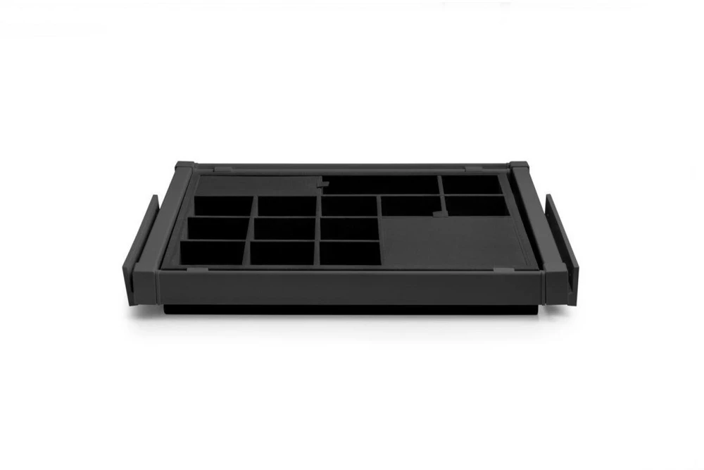 GTV ELITE pull out jewellery tray, 660-718, soft-close, juodas