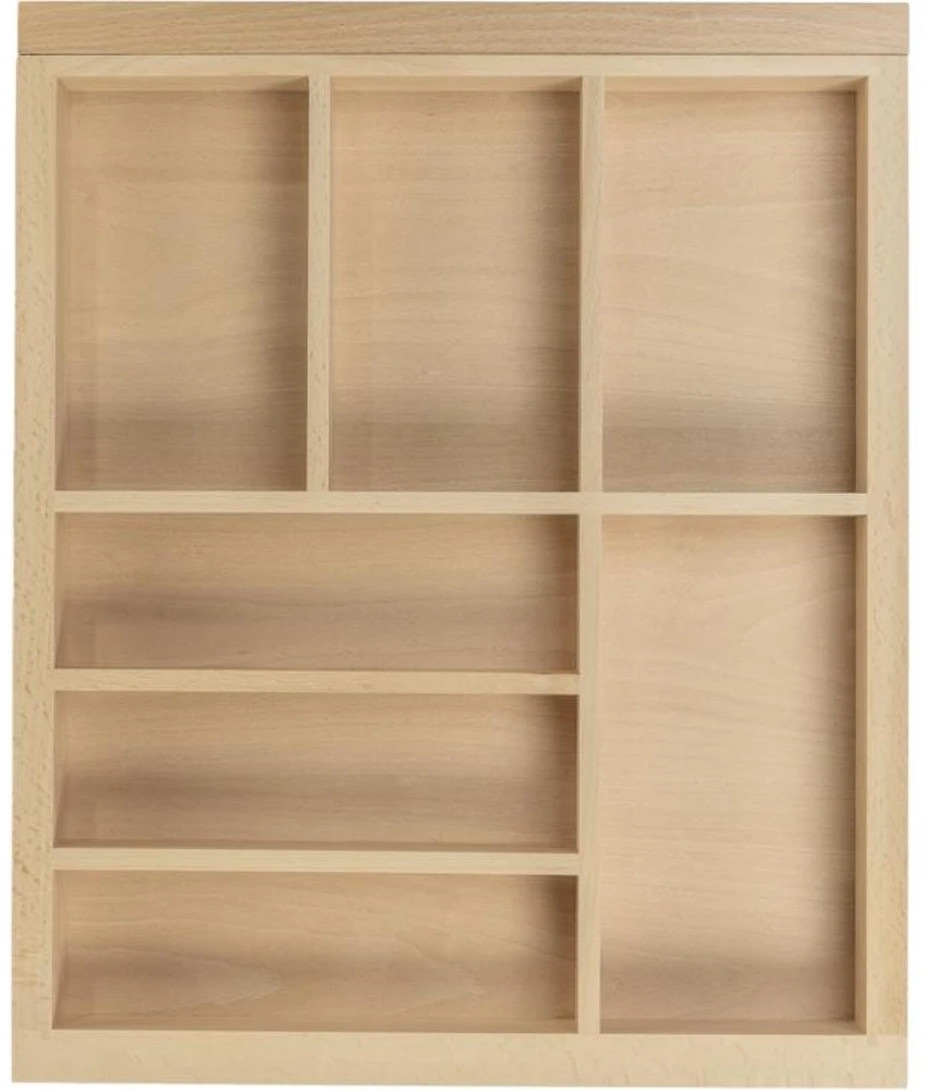 GTV Adjustable (beech) insert for 600-1000mm cabinets with AXIS/MB drawer L=450