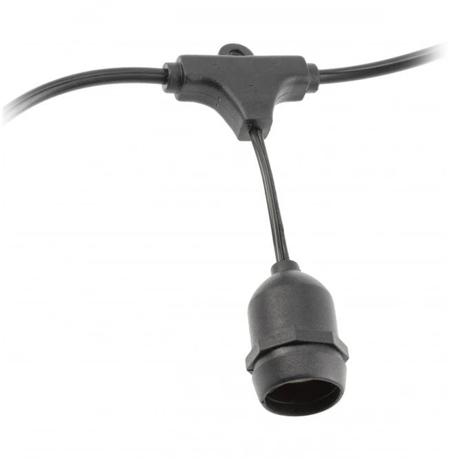 GTV Girlanda ogrodowa 10m E27x10 AC220-240V 2x0,75mm AE-GIR10-10
