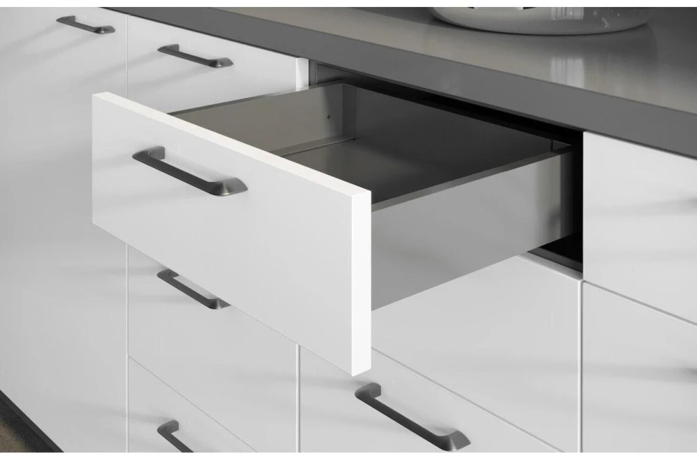 GTV Drawer system AXISPRO 350mm anthracite - low H84