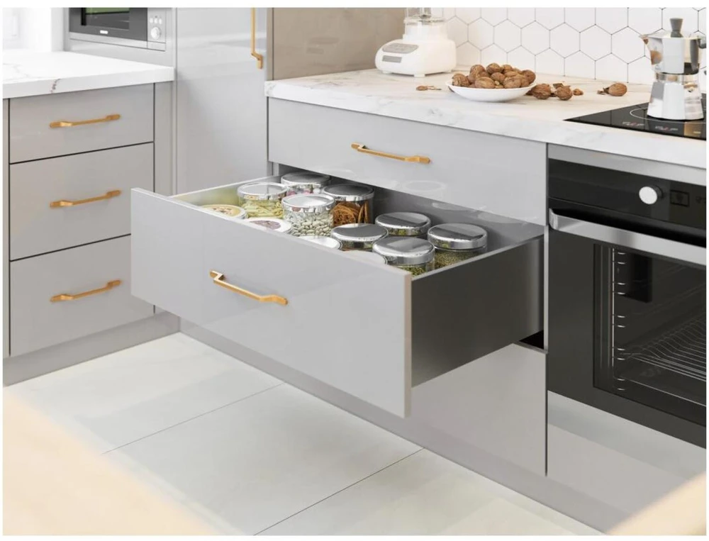 GTV Drawer system AXISPRO 400mm anthracite - high H167