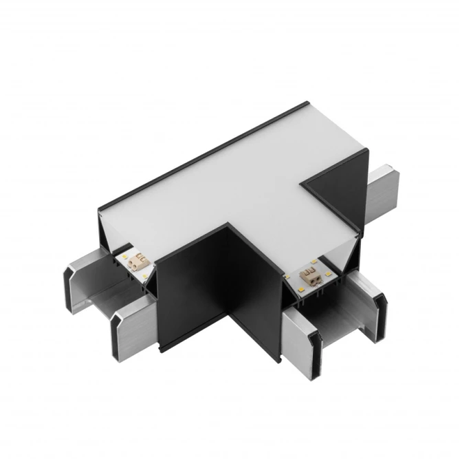 GTV VINEA T-connector, LED, juodas