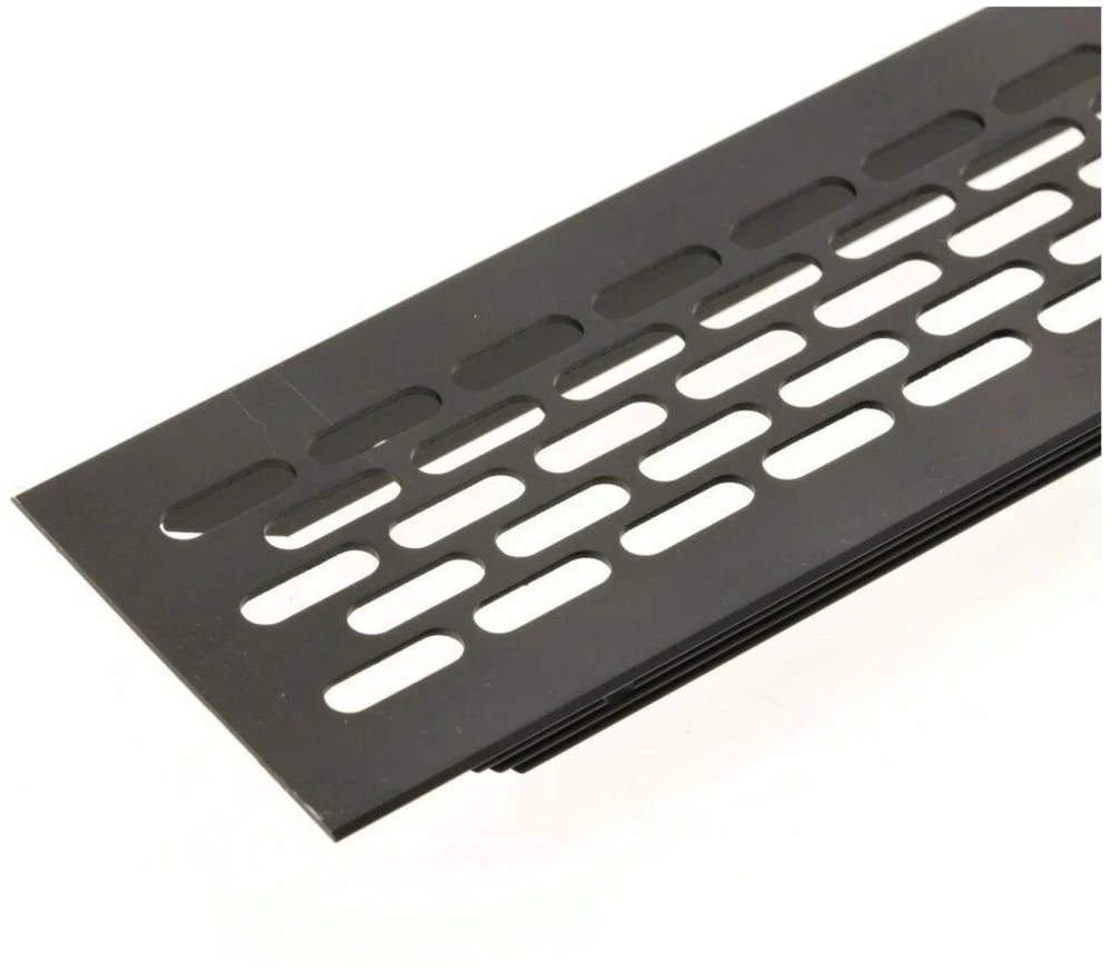 GTV Plinth vent (small 245mm) juodas anodized
