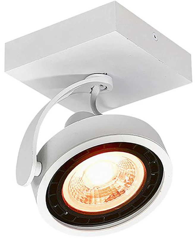 GTV Lubinis šviestuvas Wally,4342AC220-240V, 50/60 Hz, IP 20,1*GU10, ES111, viengubas, baltas