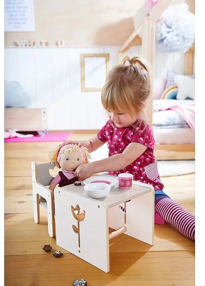 Haba HABA doll table Tulip Dream, doll accessories