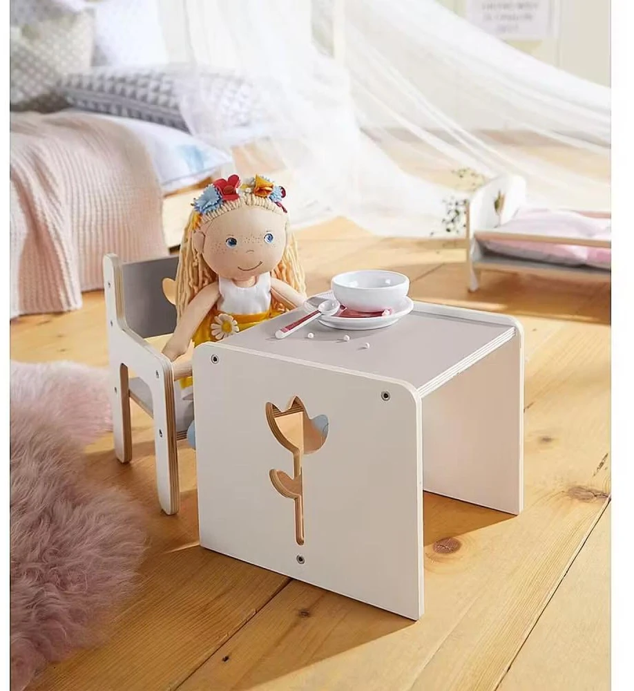 Haba HABA doll table Tulip Dream, doll accessories