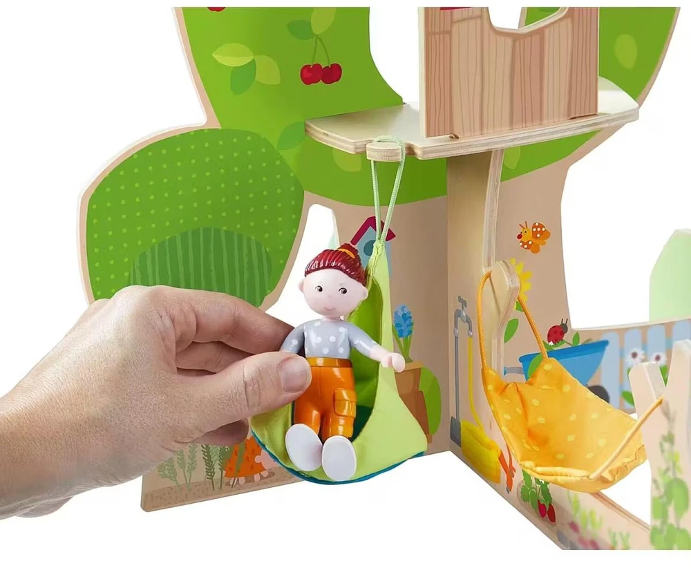 Haba Little Friends žaidimų rinkinys 1306716001, sodo ir miško dekoracijos