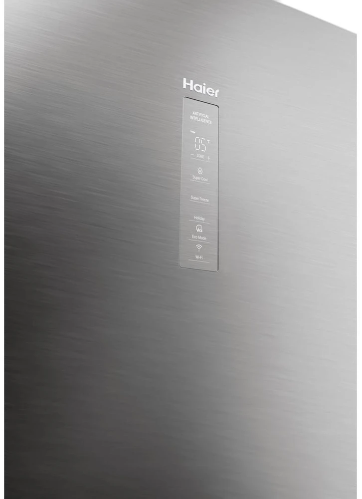 Šaldytuvas Haier 3D 60 Serie 5 HTW5620DNMG Freestanding 414 L D Sidabrinis