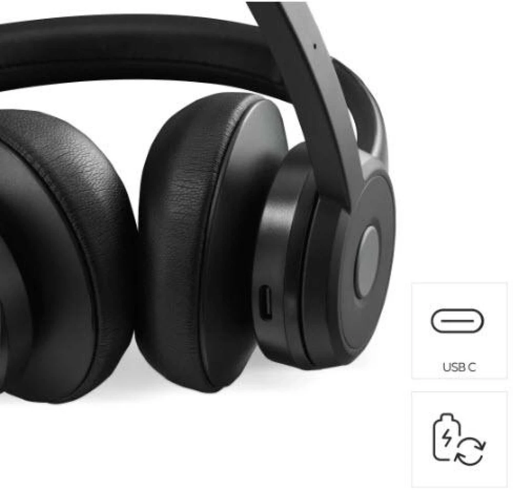 Bluetooth ausinės su mikrofonu Hama BT700, juodos