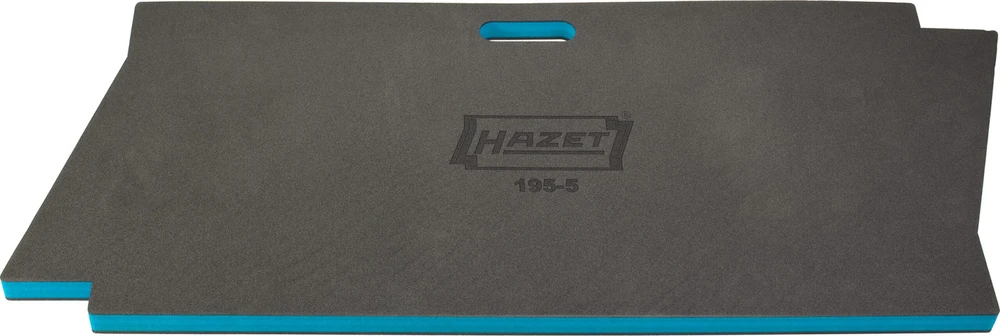 Mechanikermatte 195-5 (grau/blau, in HAZET-Logoform)
