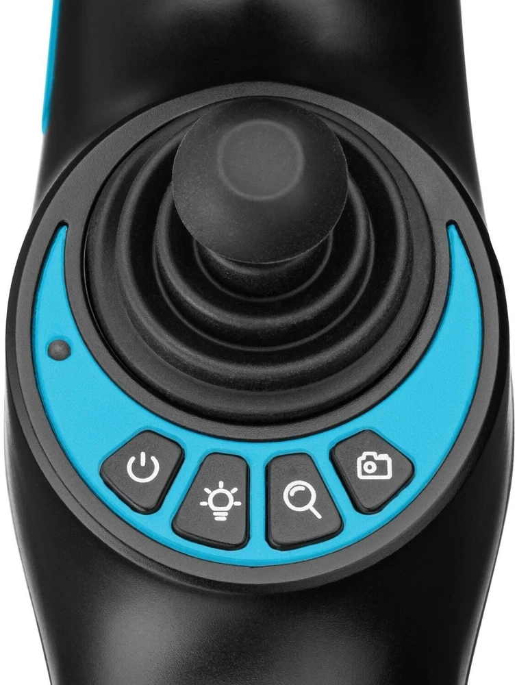 Hazet HD videoendoskopas 4812-24/4AF, Ø 3,9mm, 1m, IP67, 360° pasukama zondė, 4 dalių, inspekcijos kamera
