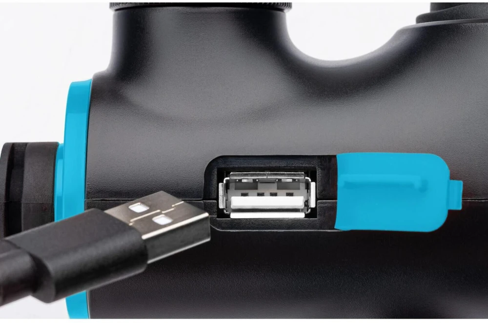 Hazet HD videoendoskopas 4812-24/4AF, Ø 3,9mm, 1m, IP67, 360° pasukama zondė, 4 dalių, inspekcijos kamera