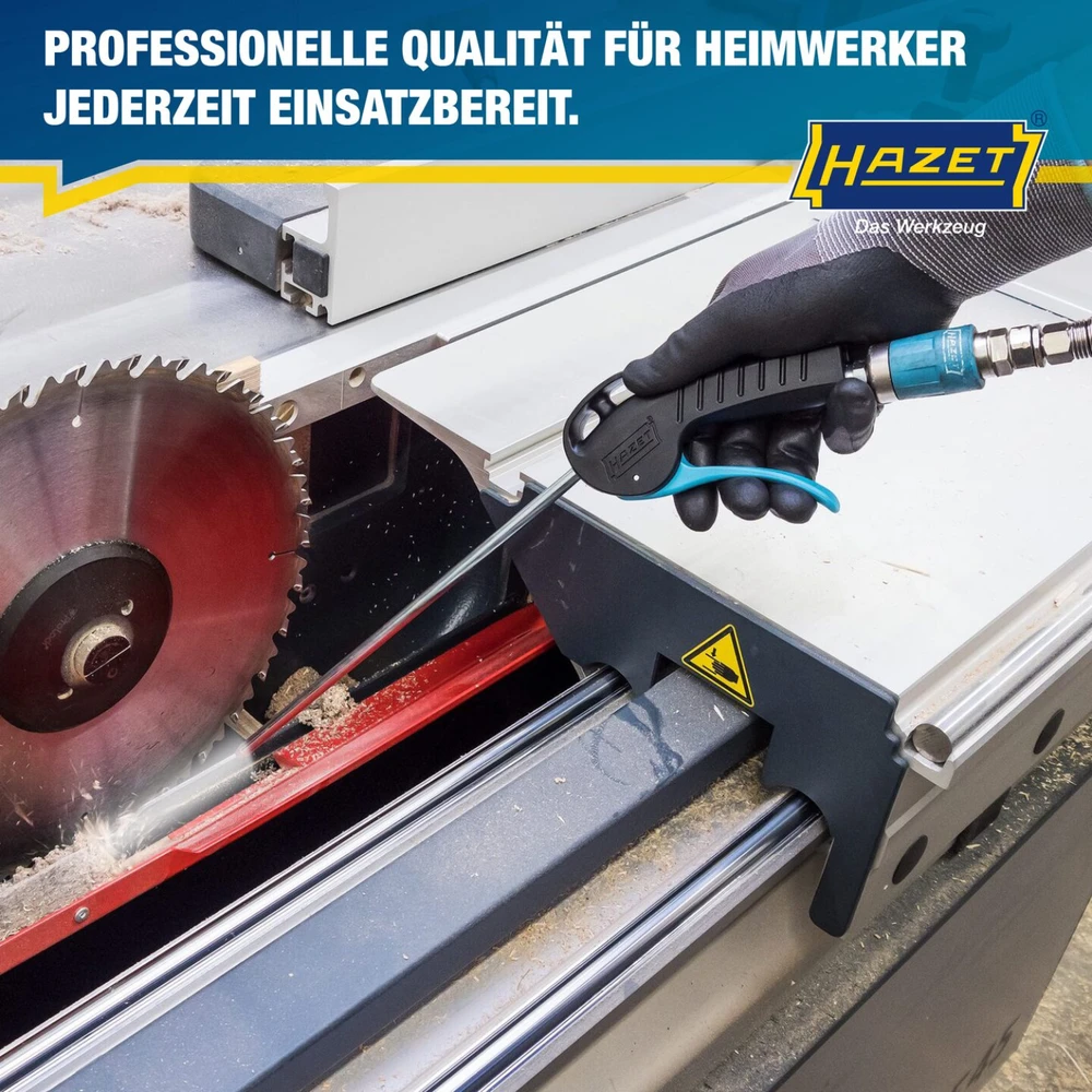 Hazet Hazet blow gun 9040P-2, long, blow tool (juodas/mėlynas)