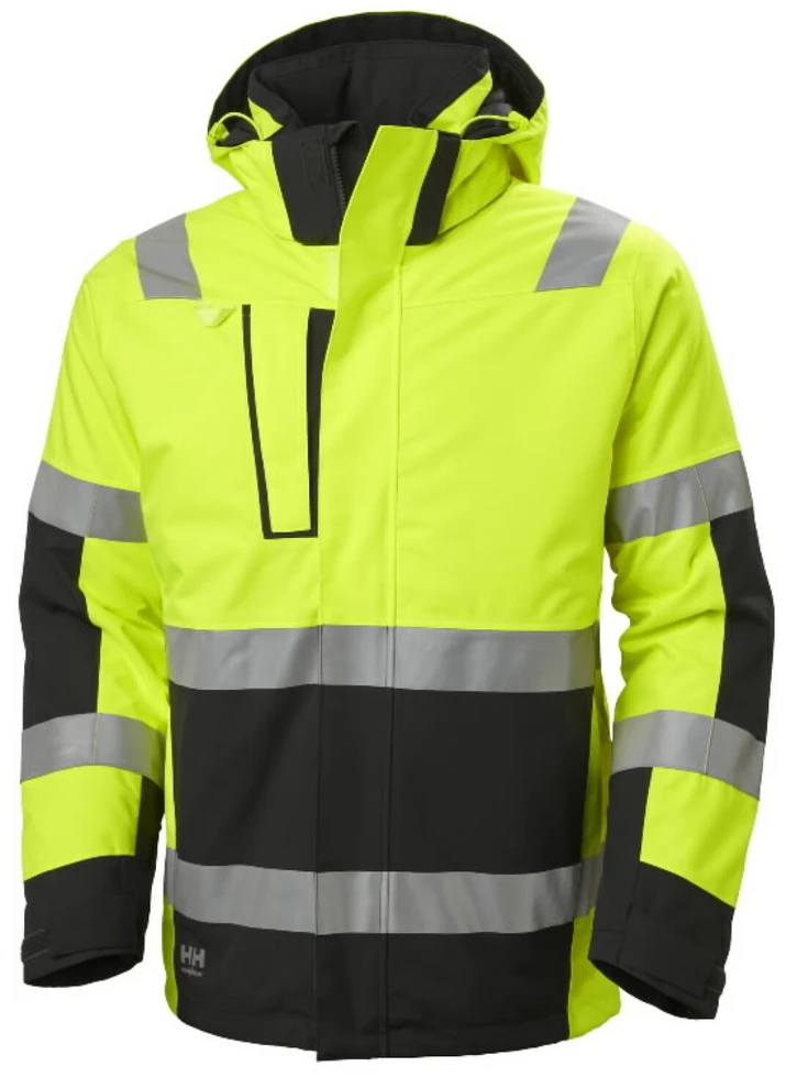 Striukė vyriška Helly Hansen Winter reflective jacket HELLY HANSEN Alna 2.0, yellow XL