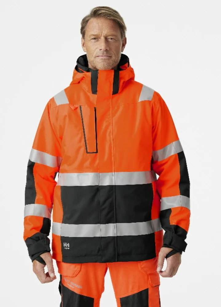 Vyriška striukė Helly Hansen Žieminė striukė Helly Hansen Alna 20 23 klasė Oranžinė
