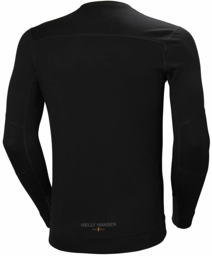 Helly Hansen Lifa Merino Juodas termo marškinėliai