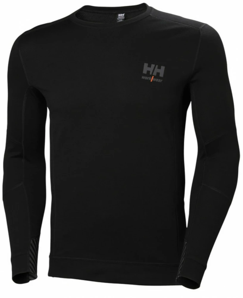Helly Hansen Lifa Merino Juodas termo marškinėliai