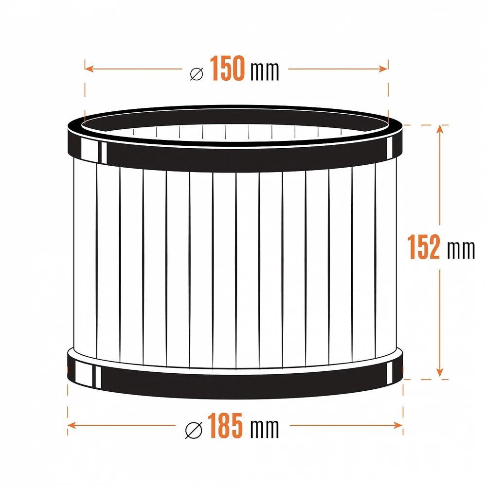 Daewoo VACUUM ACC HEPA FILTER/DAVC 60HF DAEWOO