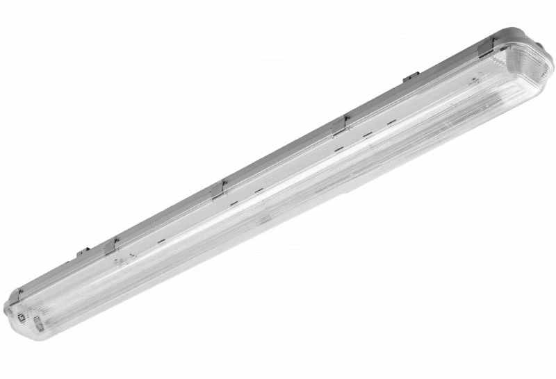Lubinis šviestuvas G-TECH hermetiškas šviestuvas 1x120 T8 LED-J, G13, AC220-240V, 50/60Hz, IP65 ,IK06, ABS/PS