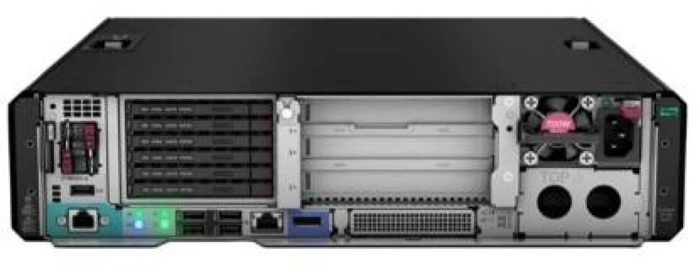 Hewlett Packard (HP) HPE ProLiant DL145 Gen11 8024P 2.4GHz 8c 1P 1x32GB-R 2SFF NS204i-u NC BCM5719 2x1000W PS EMEA serveris