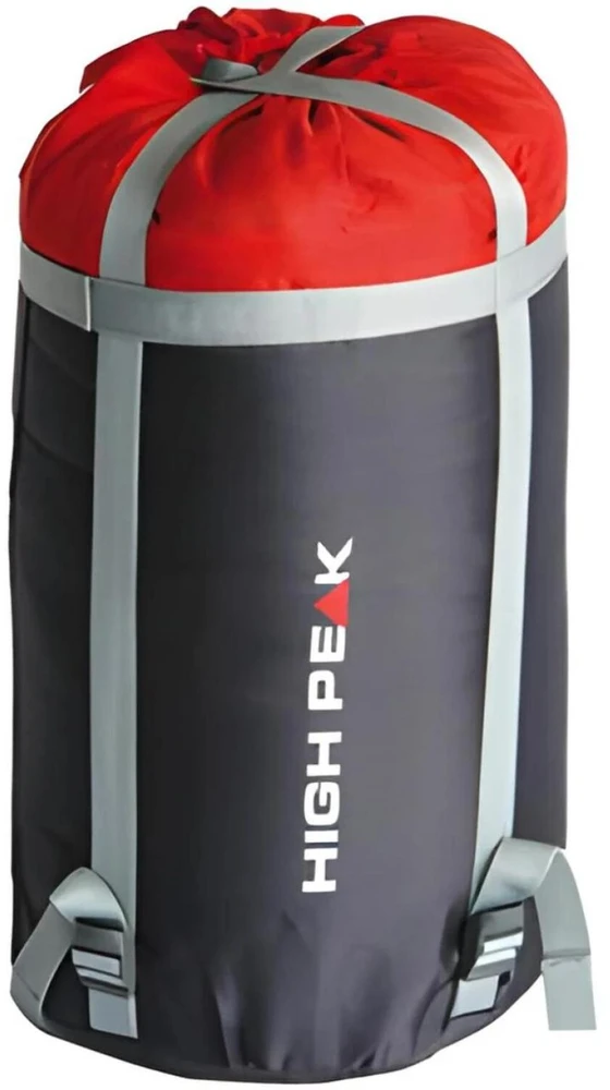 Miegmaišis High Peak Pak 1000 Eco 220x80x50 cm zielono-raudona 23251