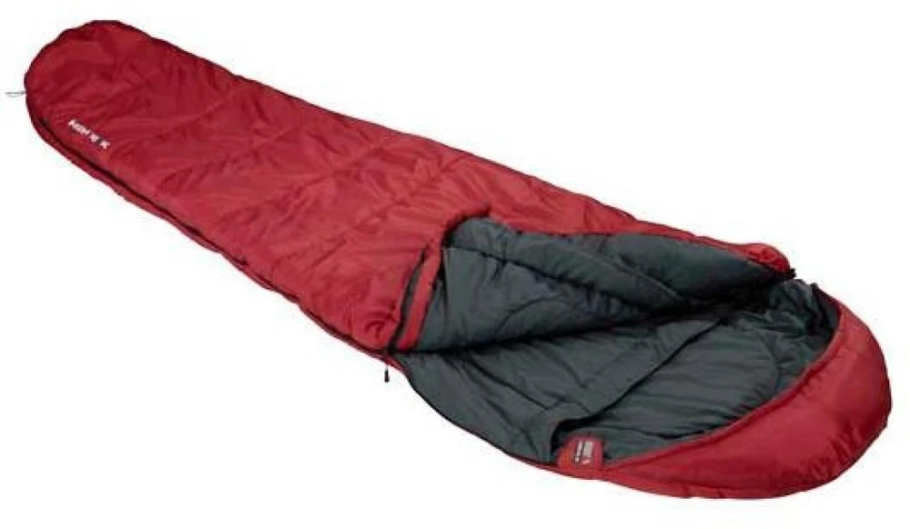 Miegmaišis High Peak TR 300 230x85x55 cm Bordo Pilkos Spalvos 23066