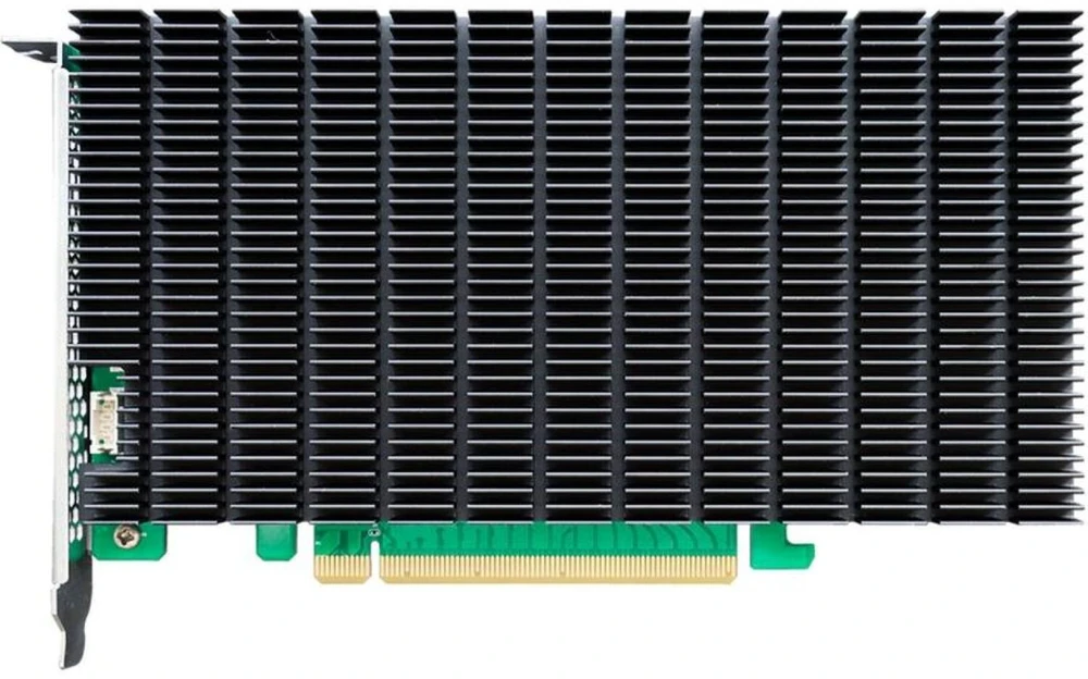 Highpoint Rocket 1104 R1104, 4x M.2 į PCIe 3.0 x16 NVMe HBA, sąsajos plokštė, 8 Gbit/s, 4 kanalai, PCIe x16 3.0, vidiniai jungtys