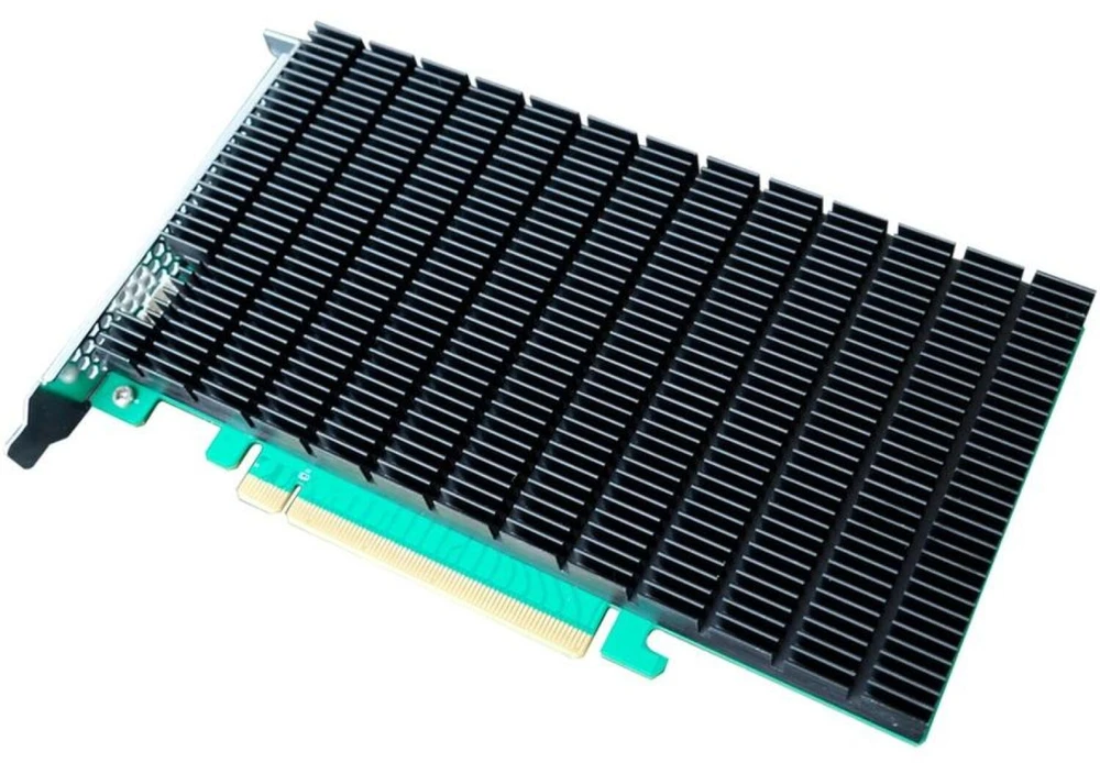 Highpoint Rocket 1104 R1104, 4x M.2 į PCIe 3.0 x16 NVMe HBA, sąsajos plokštė, 8 Gbit/s, 4 kanalai, PCIe x16 3.0, vidiniai jungtys