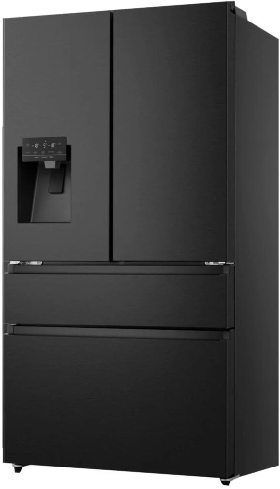 Hisense RF728N4SBFE side-by-side šaldytuvas Freestanding 560 L E Juodas
