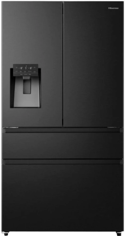 Hisense RF728N4SBFE side-by-side šaldytuvas Freestanding 560 L E Juodas
