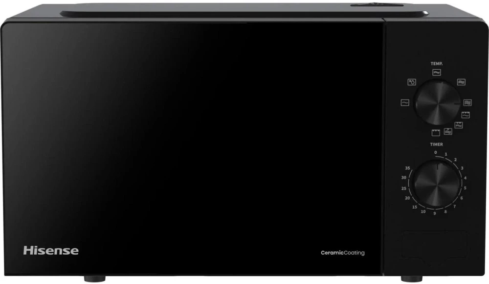 Mikrobangų krosnelė Hisense H20MOBP1G microwave Juodas Grilis microwave Countertop 20 L 700 W