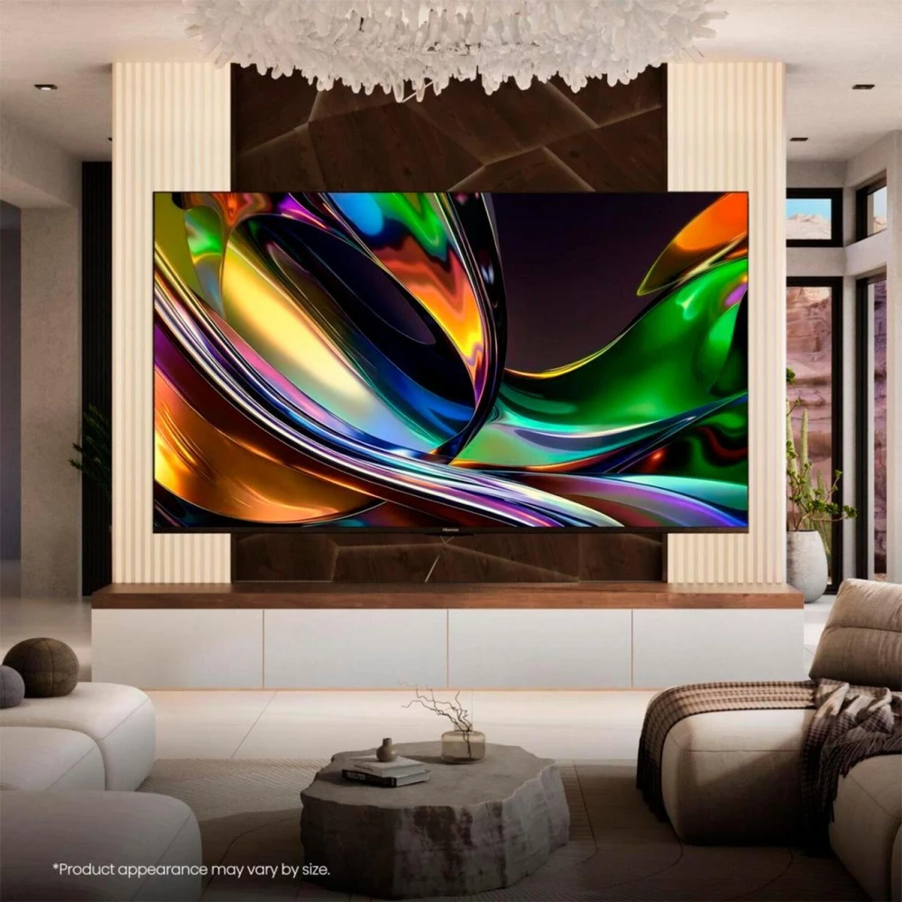 Hisense televizorius 65UR8DS, 164 cm, 4K UHD, 180 Hz, RGB MiniLED, HDR10+, Dolby Vision, HDMI 2.1, VIDAA Smart OS