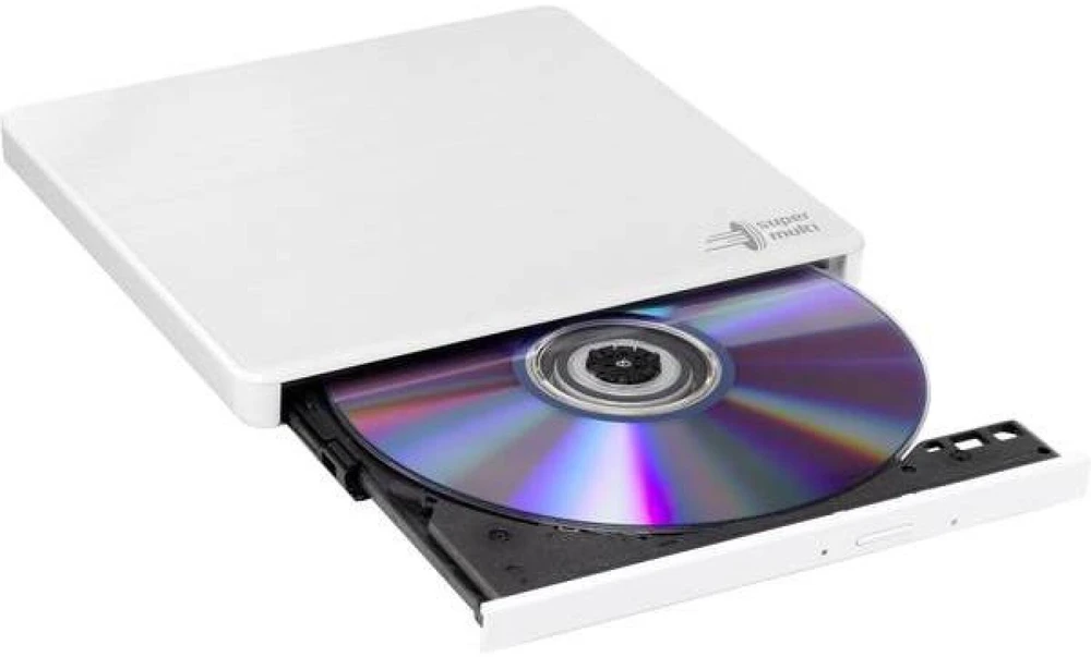 LG H.L duomenų saugykla | Itin plonas nešiojamasis DVD rašiklis | GP60NW60 | Sąsaja USB 2.0 | DVD±R/RW | CD skaitymo greitis 24 x | CD įrašymo greitis 24 x | Baltas | Stalinis kompiuteris / Nešiojamasis kompiuteris