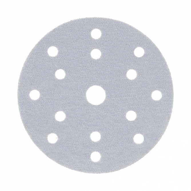 HOGERT Šlifavimo diskas su skylutėmis dažams / užpildams 150mm G60 5vnt.