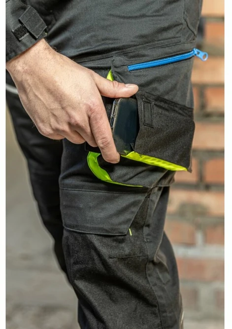 HOGERT REETZ elastic protective trausers juodas 4XL (60)