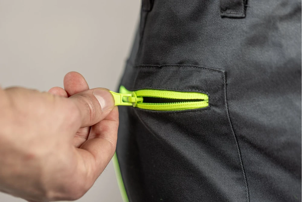 HOGERT REETZ elastic protective trausers juodas S (48)