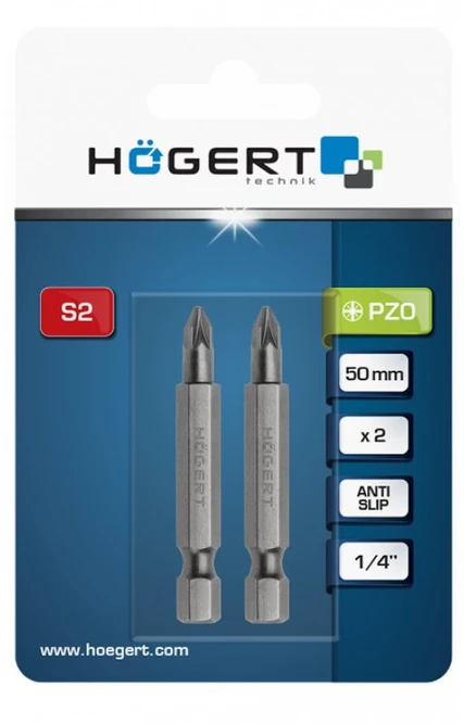 HOGERT Atsuktuvo antgalis PZ0 50MM 2PCS