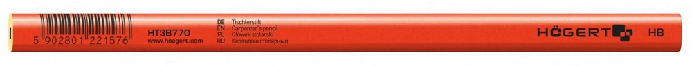 HOGERT Staliaus pieštukas, HB, 250 mm