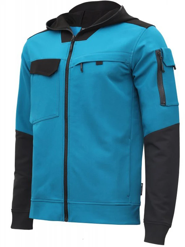 HOGERT BEELITZ elastic sweatshirt ocean mėlynas/juodas 2XL (56)