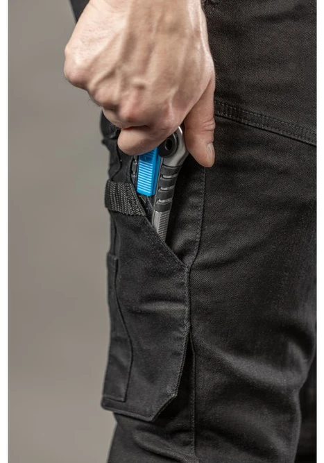 HOGERT ESDORF protective jeans trausers juodas S (48)