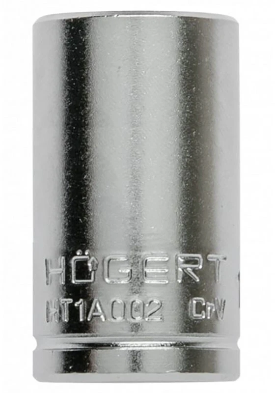 HOGERT Mova 1/4", šešiakampis, metrinė, 6 mm, CrV50BV30, DIN 3124, AS-drive