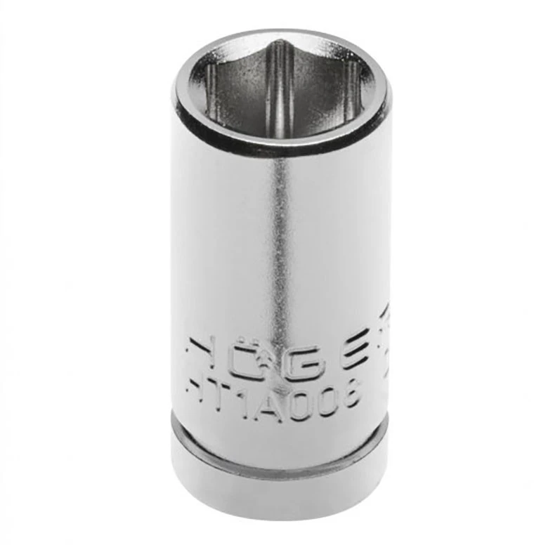 HOGERT Mova 1/4", šešiakampis, metrinė, 8 mm, CrV50BV30, DIN 3124, AS-drive