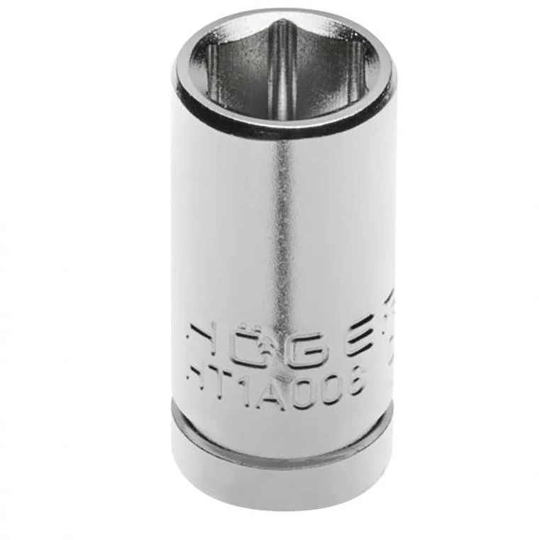 HOGERT Mova 1/4", šešiakampis, metrinė, 10 mm, CrV50BV30, DIN 3124, AS-drive