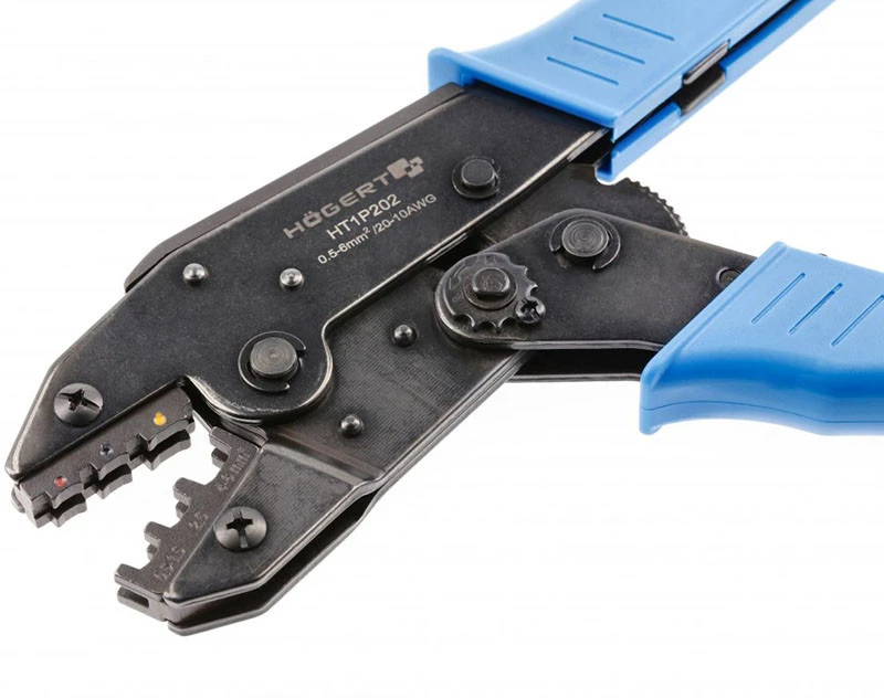 Antgalių presavimo replės Hogert HT1P202; 220 mm