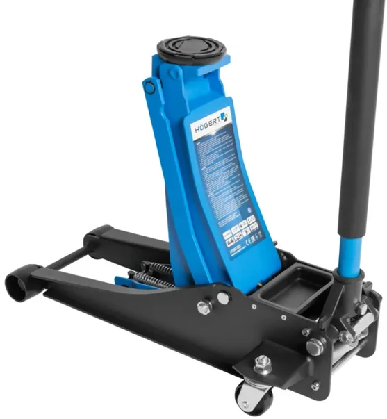 HOGERT 3T Hydraulic Jack, Professional, 78mm - 505mm