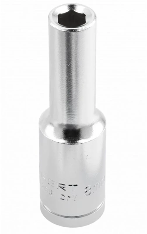HOGERT Šešiakampė galvutė 1/2", 13 mm, ilga, CrV
